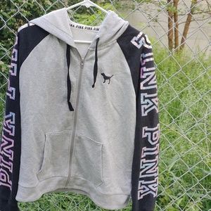 Sparkling silver and black sz.L JACKET